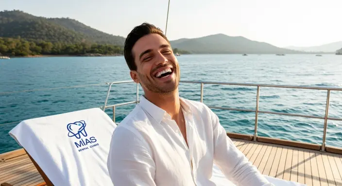 Mias Dental Clinic Yacht Smiling Man